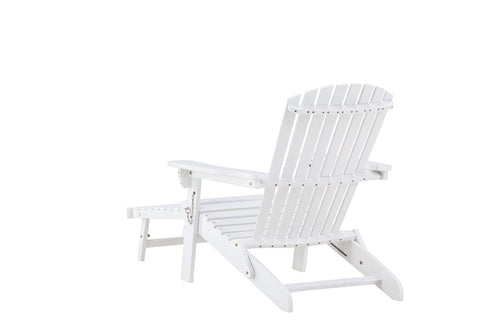 Rebellenclub Ligstoel Papavero - Wit Hout - vtwonen shop