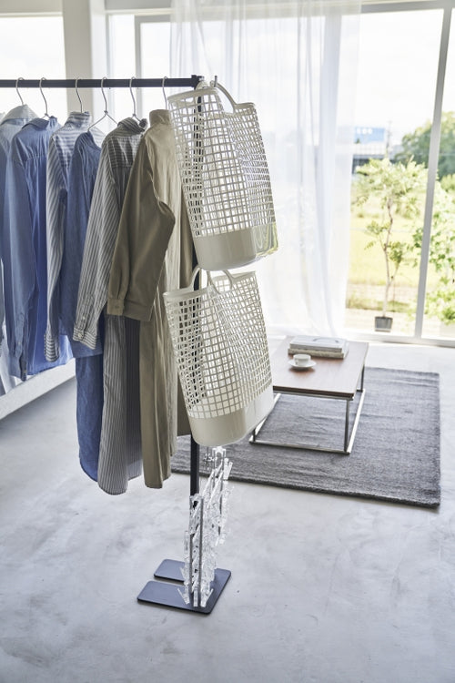 Yamazaki Droogrek Inklapbaar - Tower - Zwart - vtwonen shop