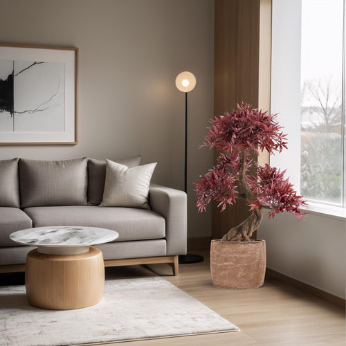Maxifleur Japanse Acer Kunst Bonsai Deluxe 100cm Burgundy