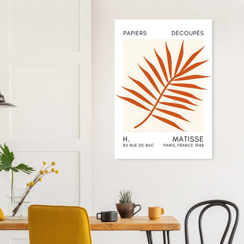 Artfulprints  Matisse – Floral reef orange   poster 30x40 cm - vtwonen shop