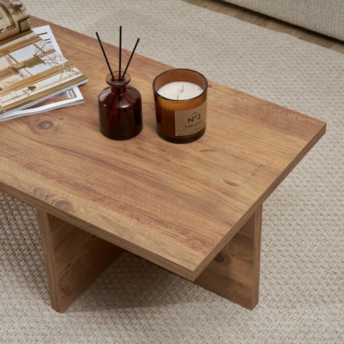 Calicosy - HARBOR Salontafel - Naturel - 45x120x30 cm