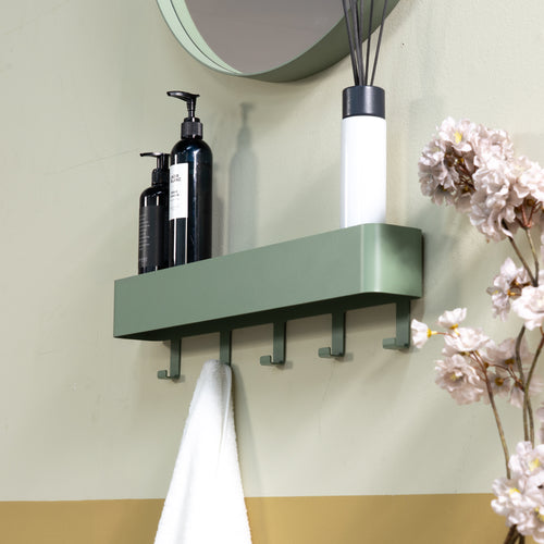 Spinder Design kapstok Dax Play 5 - Dusty Green - 5 haken