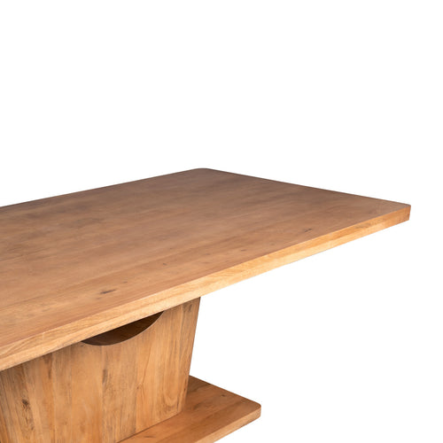 StarFurn Eettafel Voco - Rechthoek Naturel Hout - 200x110x76cm - vtwonen shop
