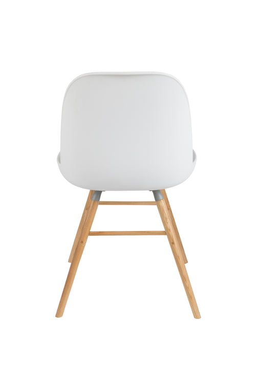 Zuiver Albert Kuip Eetkamerstoelen Wit - Set van 2 - vtwonen shop