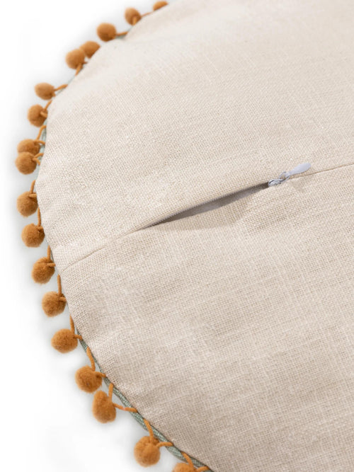 benuta kussenhoes Savannah - veelkleurig - ø 40 cm