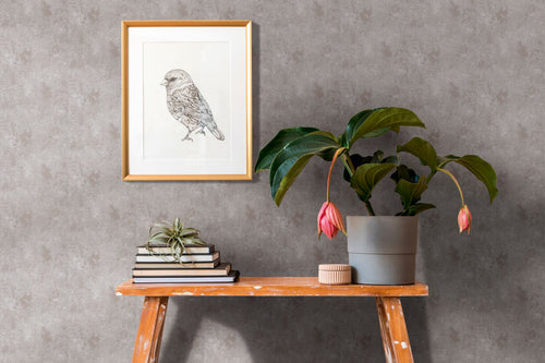 A.S. Création behang met structuur grijs, bruin en grijs - 53 cm x 10.05 m - AS-388328