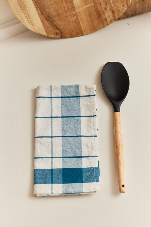 Calma House Keukenhanddoeken (set van 2 stuks) Aveiro - Blauw - 50x50