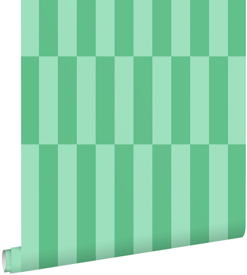 ESTAhome behang strepen groen - 50 x 900 cm - 131421 - vtwonen shop
