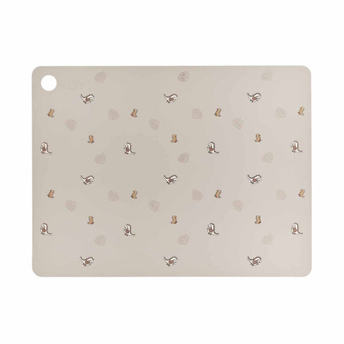 OYOY Tafelset Dino - silicone polyester - vtwonen shop