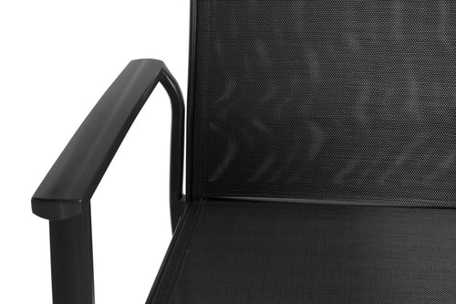 Hartman Tuinstoel Sitges - Antraciet Aluminium - Zithoogte 45cm - vtwonen shop