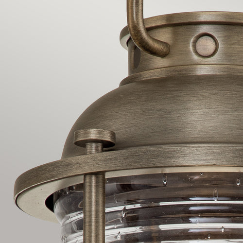 Elstead Kichler Ashland Sokkellamp voor buiten, gepolijst brons, IP44