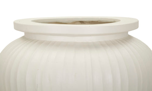 Mauro Ferretti vaas - Ø 48x38 cm - crème
