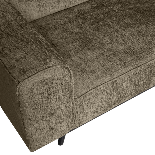WOOOD hoekbank rechts Statement - Polyester - Bonsai - 77x274x210