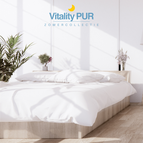 Vitality Pur - Anti-Allergie Zomerdekbed - Licht & Ademend - 140x200cm