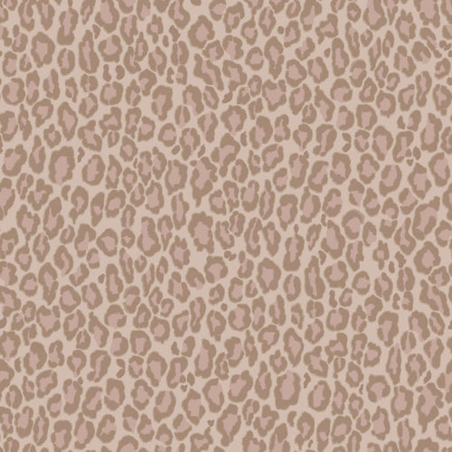 ESTAhome behang panterprint beige en roze - 50 x 900 cm - 132204