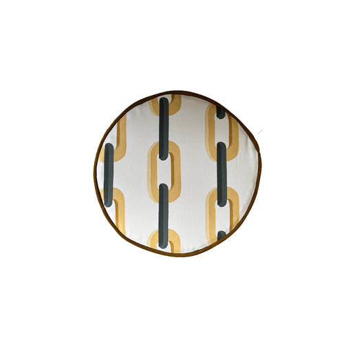 Catchii Poef Chain de chaine katoen - Ø 36cm - vtwonen shop