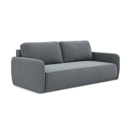 LaMiaSofa 3-zits slaapbank Corle - textuurstof - jeans - 218x102x86