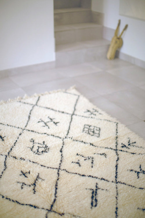 AFK Living vloerkleed Berber - handgemaakt - Wol - 250 cm x 350 cm