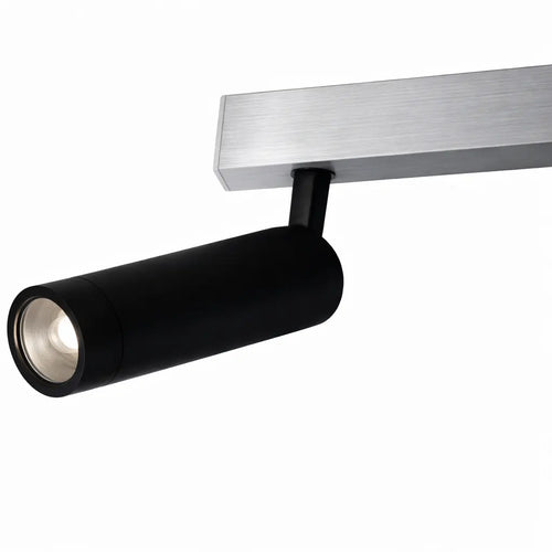 Trio Leuchten plafondlamp Zeno - 7 lichts -  180  x 8.5   cm - aluminium