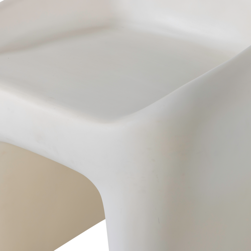 WOOOD kruk tuin Nivo - Polymeer - Naturel - 51x52x50