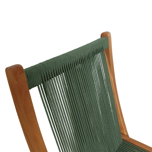 Raw Materials tuinstoel Rope - Donkergroen - vtwonen shop