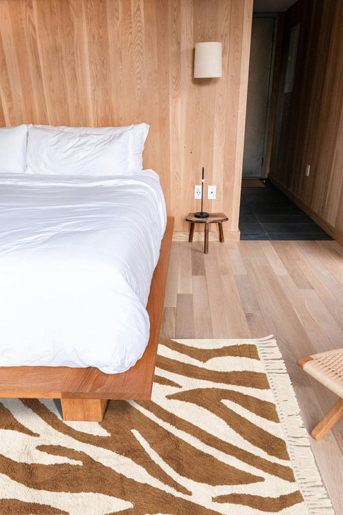 AFK Living vloerkleed Safari Fauve - handgemaakt - Katoen - 160 x 230 cm - vtwonen shop