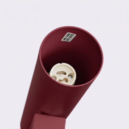 Sollux Lighting Wandlamp LAGOS 2 bordeaux - 6x8x30cm