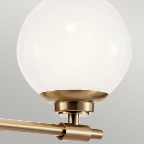 Badezimmer Wandleuchte Modern Champagner Bronze 3000K IP44 2x G9