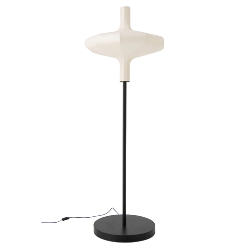 J-Line voetlamp - papier - naturel