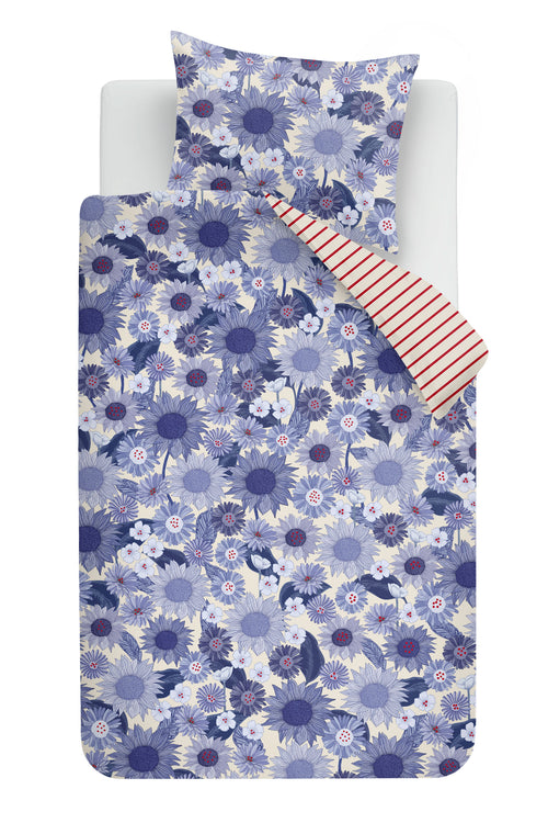 Oilily Dekbedovertrek Rilyn - 140 x 200/220 cm - Blauw