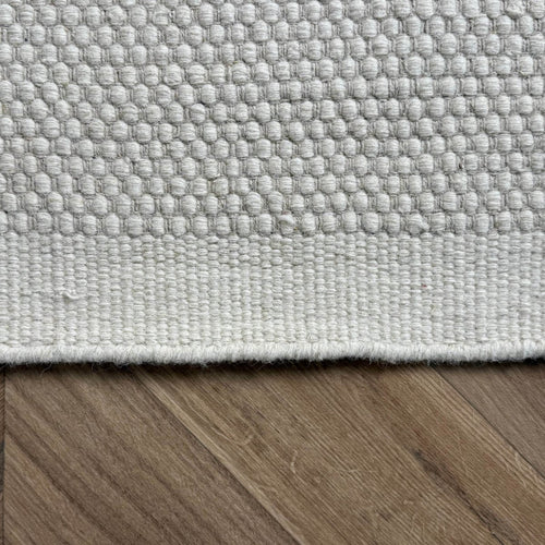 Interieur05 wollen vloerkleed Taff - wit/beige - 230 x 160 cm