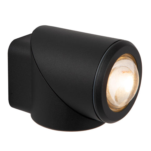 Lucide wandspot ERIN - Geïntegreerde LED - Zwart