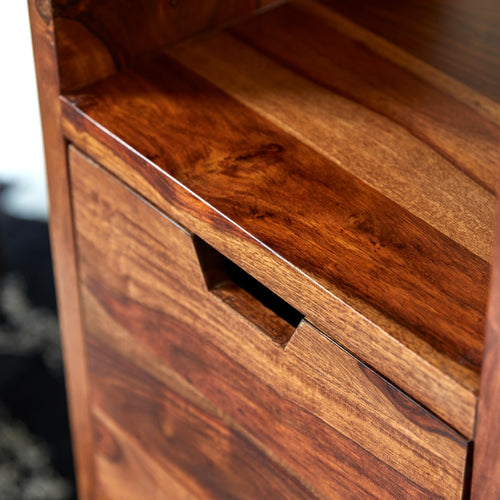 Tikamoon Massief palissander wandplank - Bruin - vtwonen shop