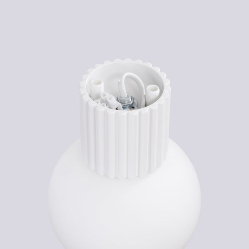 Sollux Lighting Wandlamp HALO wit IP44 - 12x17x12cm