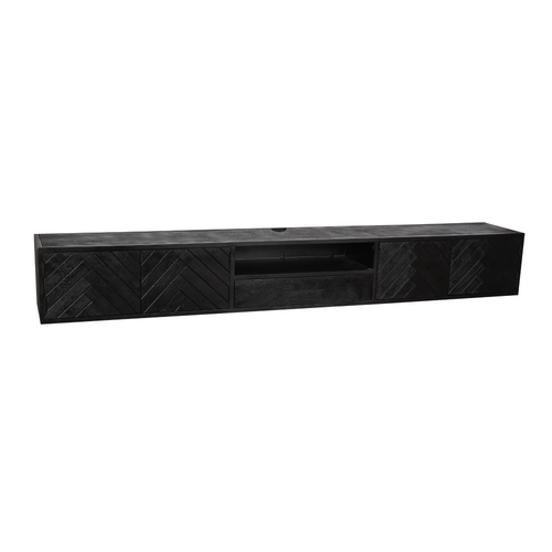 Starfurn  tv meubel New York - zwart - 35x280x33cm