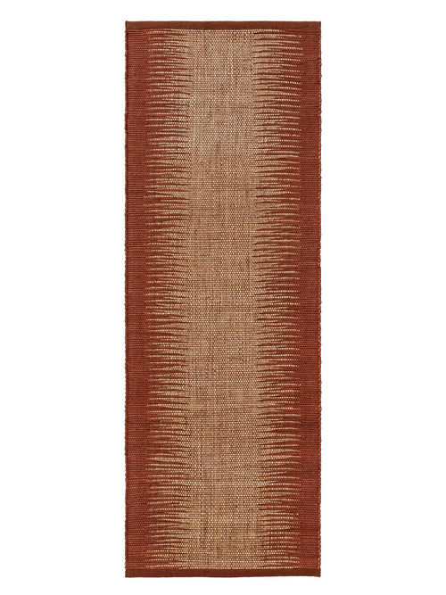 benuta jute loper Tulsi - terracotta - 80x250 cm