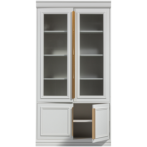 BePureHome vitrinekast Organize - Grenen - Mist - 215x110x44 - vtwonen shop