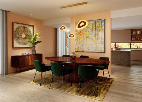 Kare Design Uitschuifbare eettafel Benvenuto ovaal walnoot - vtwonen shop