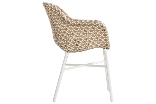 Hartman Tuinstoel Delphine - Beige Wicker - Zithoogte 43cm - vtwonen shop