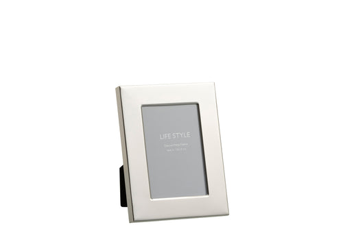 J-Line fotolijst Brede Boord - metaal - zilver - small - 2 stuks - vtwonen shop
