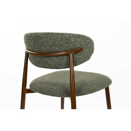Housecraft Living Noor Eetkamerstoelen Groen - Set van 6