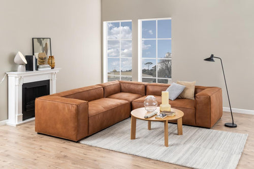 Rebellenclub Salontafel Koge - Ø90 cm - Eiken