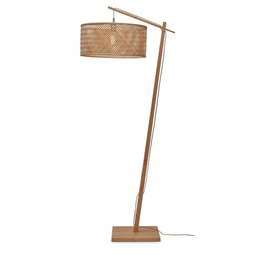 GOOD&MOJO vloerlamp Java - bruin - Ø50cm - vtwonen shop