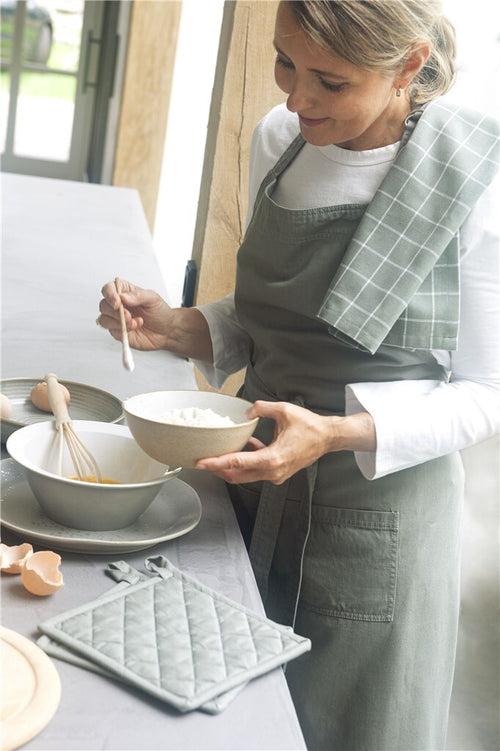 Walra - Pannenlap Cook and Trial - 2x 20x20 cm - Legergroen