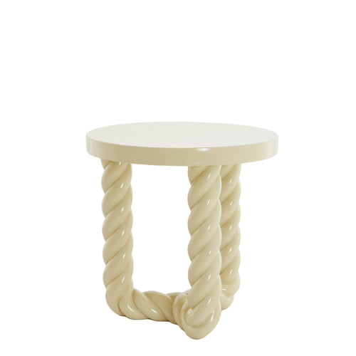 Light & Living bijzettafel Vallejo - bruin - Ø46cm - vtwonen shop