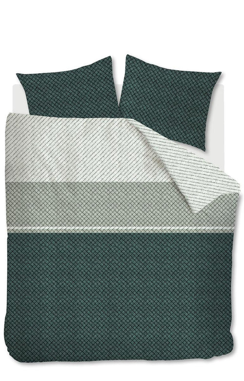 Beddinghouse dekbedovertrek Imre - 200x200/220 cm - groen - vtwonen shop