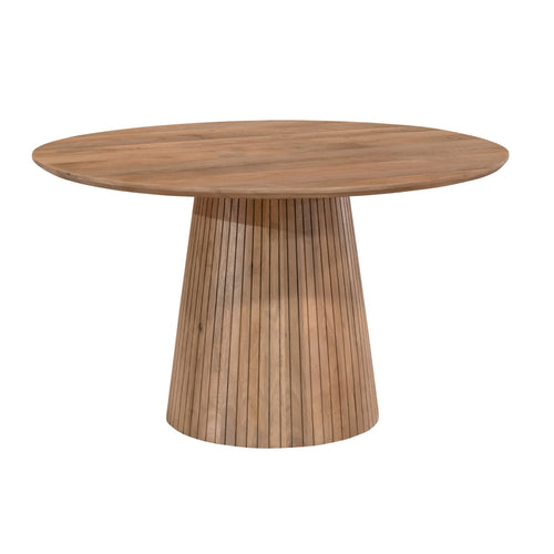 StarFurn Eettafel Solana - Rond Naturel Hout - 150x150x76cm - vtwonen shop