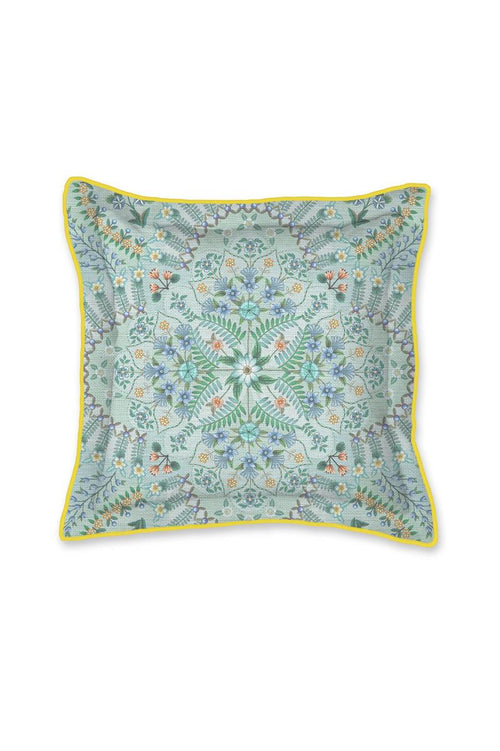 Pip Studio decoratiekussen Alfombra Square - 45x45 cm - licht blauw - vtwonen shop