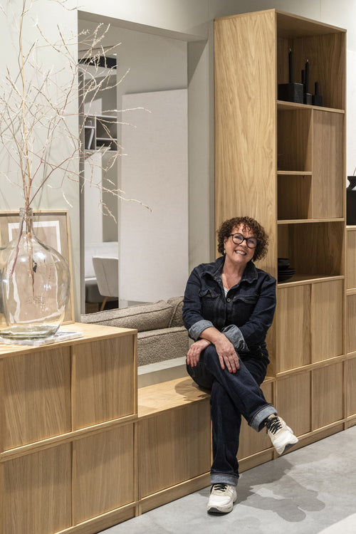 vtwonen bovenkast 77 cm & bovenkast 40 cm Modulair - Eiken- Naturel - 199x77x40/199x40x40