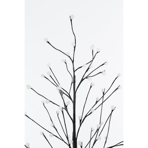 Luca Lighting Boom met Klassiek Witte LED Verlichting - H150 x Ø80 cm - Metaal - Zwart